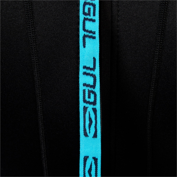 2026 Gul Womens G-Force Natur 3/2mm Back Zip Shorty Wetsuit GF3306-BKBL - Black / Blue